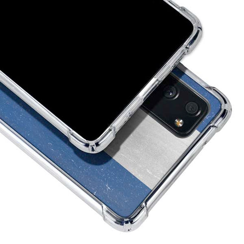 Honduras Flag Distressed Galaxy S20 FE Clear Case