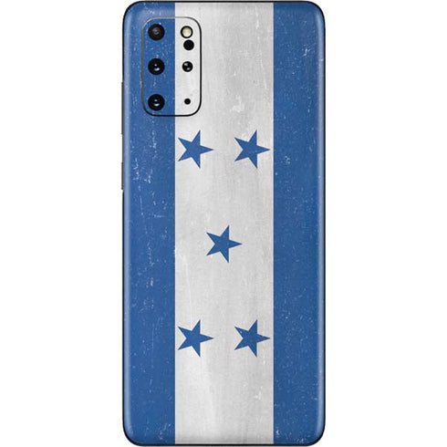 Honduras Flag Distressed Galaxy S20 Plus Skin