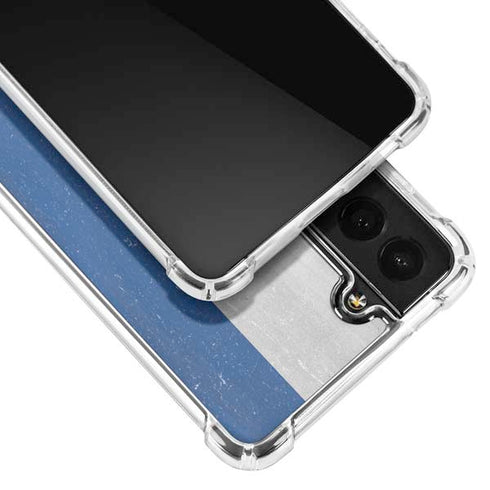 Honduras Flag Distressed Galaxy S22 Plus Clear Case