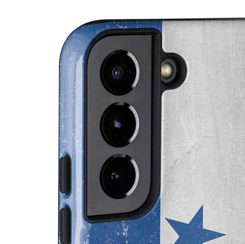 Honduras Flag Distressed Galaxy S22 Pro Case