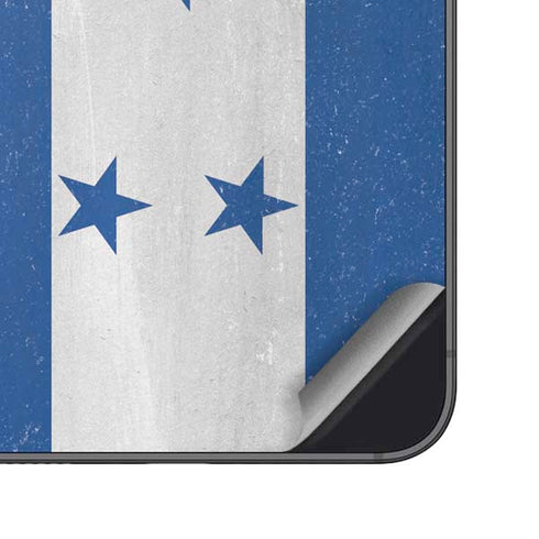 Honduras Flag Distressed Galaxy S23 Plus Skin