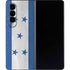 Honduras Flag Distressed Galaxy Z Fold4 5G Skin