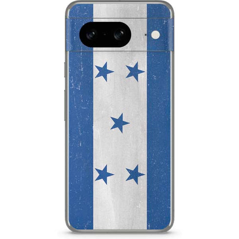 Honduras Flag Distressed Google Pixel 8 Skin