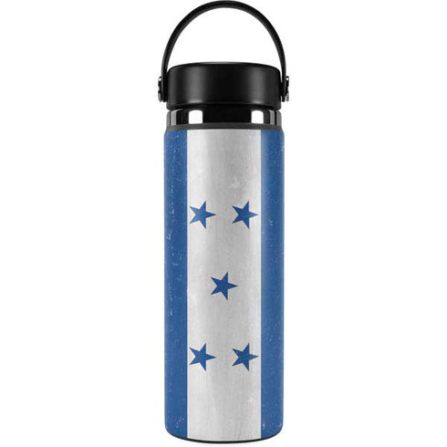 Honduras Flag Distressed Hydro Flask 20oz Wide Mouth Skin