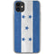 Honduras Flag Distressed iPhone 11 Clear Case