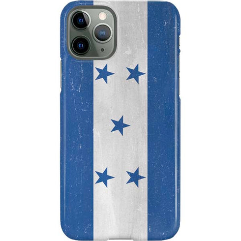 Honduras Flag Distressed iPhone 11 Pro Lite Case