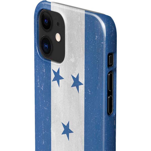 Honduras Flag Distressed iPhone 12 Mini Lite Case