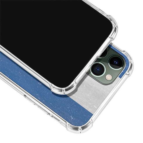Honduras Flag Distressed iPhone 12 Pro Clear Case