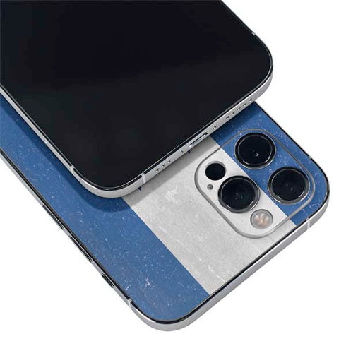 Honduras Flag Distressed iPhone 12 Pro Max Skin