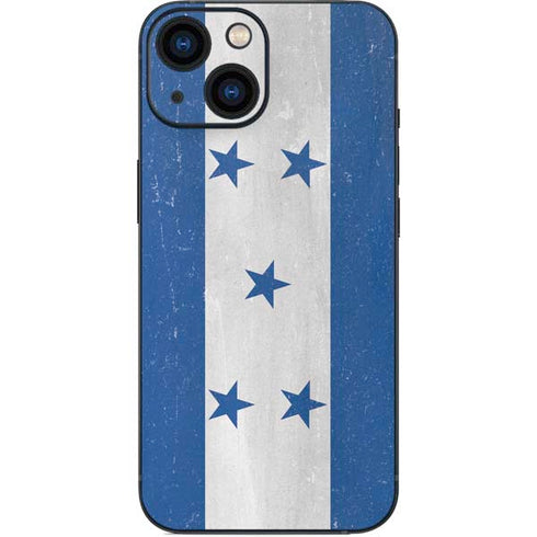 Honduras Flag Distressed iPhone 13 Mini Skin