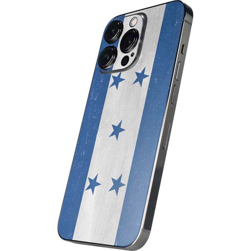 Honduras Flag Distressed iPhone 13 Pro Max Skin