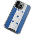 Honduras Flag Distressed iPhone 14 Pro Clear Case