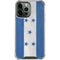 Honduras Flag Distressed iPhone 14 Pro Max Clear Case