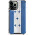 Honduras Flag Distressed iPhone 14 Pro Max Clear Case