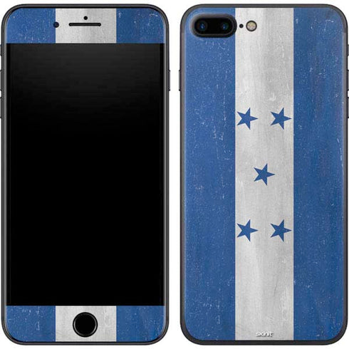 Honduras Flag Distressed iPhone 7 Plus Skin