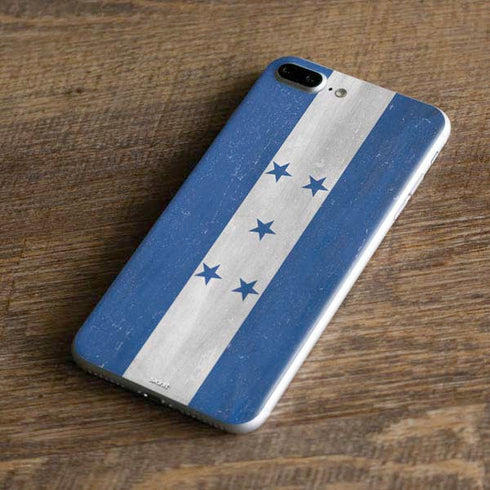 Honduras Flag Distressed iPhone 7 Plus Skin