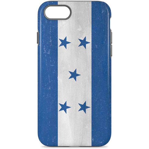 Honduras Flag Distressed iPhone 8 Pro Case