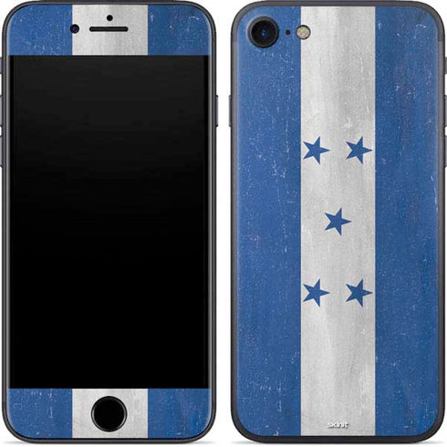 Honduras Flag Distressed iPhone 8 Skin