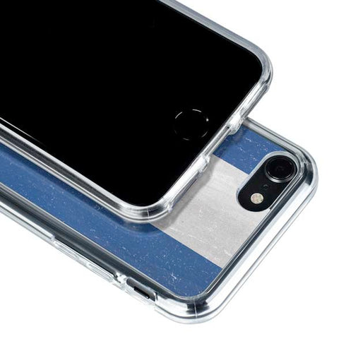 Honduras Flag Distressed iPhone SE (2nd & 3rd Gen) Clear Case