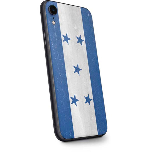 Honduras Flag Distressed iPhone XR Skin