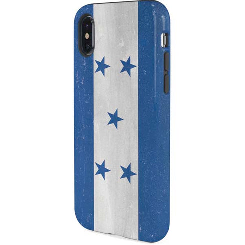 Honduras Flag Distressed iPhone XS Pro Case