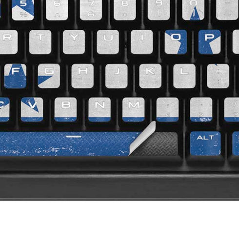 Honduras Flag Distressed K95 RGB PLATINUM Mechanical Gaming Keyboard Skin