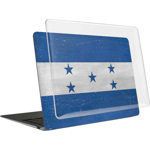 Honduras Flag Distressed MacBook Air 13in (2020) Case plus Skin