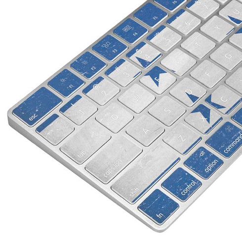 Honduras Flag Distressed Magic Keyboard Skin