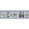 Honduras Flag Distressed Magic Keyboard with Numeric Keypad Skin