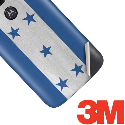 Honduras Flag Distressed Moto E5 Play Skin