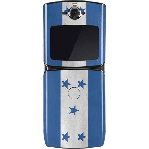 Honduras Flag Distressed Motorola RAZR Skin