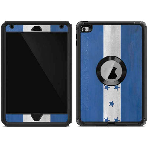 Honduras Flag Distressed Otterbox Defender iPad Skin
