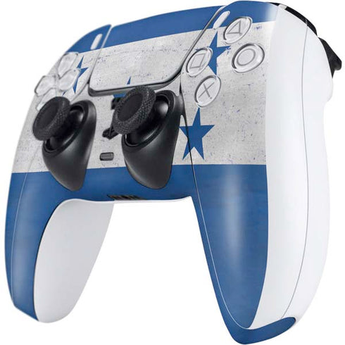 Honduras Flag Distressed PS5 Controller Skin