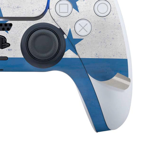Honduras Flag Distressed PS5 Slim Digital Edition Bundle Skin