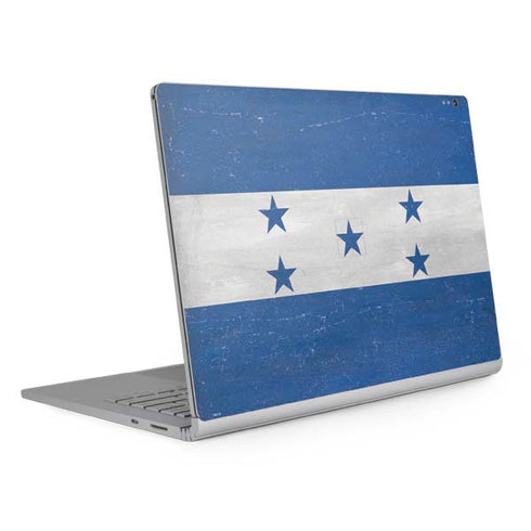 Honduras Flag Distressed Surface Book 2 13.5in Skin