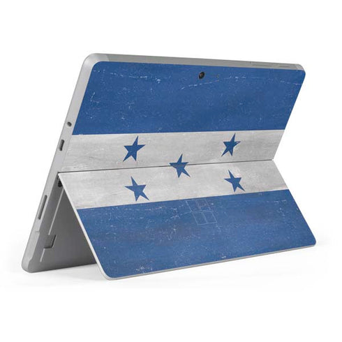 Honduras Flag Distressed Surface Go Skin