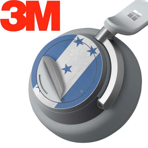 Honduras Flag Distressed Surface Headphones Skin
