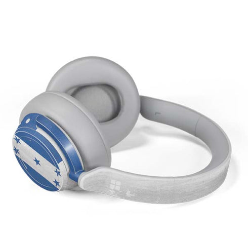 Honduras Flag Distressed Surface Headphones Skin