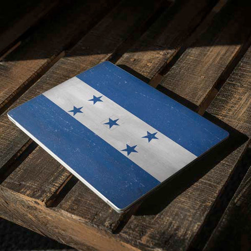 Honduras Flag Distressed Surface Laptop 2 Skin