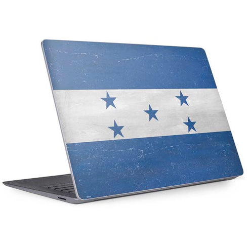 Honduras Flag Distressed Surface Laptop 3 13.5in Skin