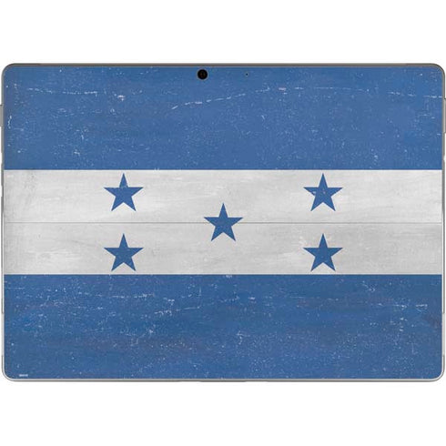 Honduras Flag Distressed Surface Pro 8 Skin