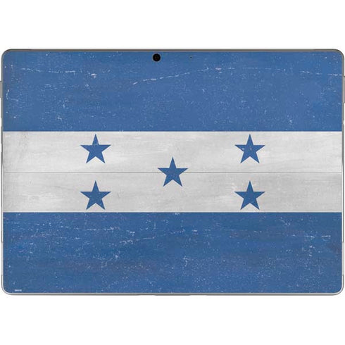 Honduras Flag Distressed Surface Pro 9 Skin