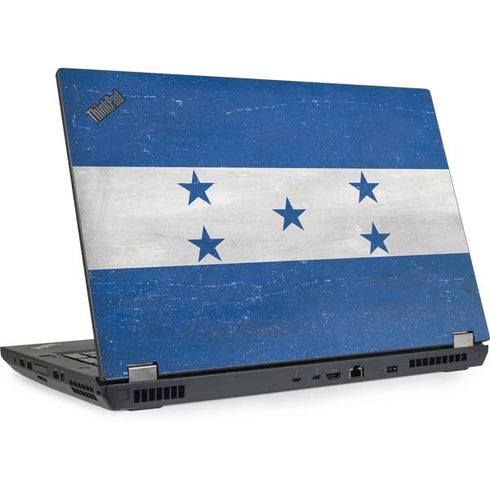 Honduras Flag Distressed Lenovo ThinkPad Skin