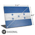 Honduras Flag Distressed Universal Laptop 14in (11.4 x 8.2in) Skin