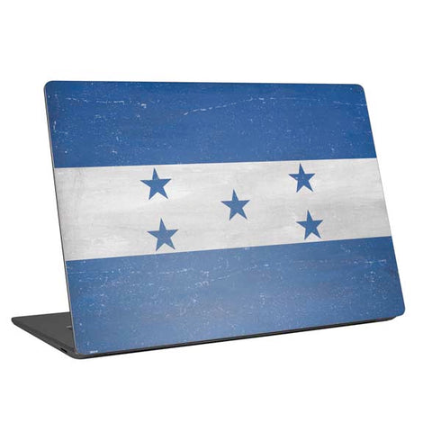 Honduras Flag Distressed Universal Laptop 17in (13.8 x 10in) Skin
