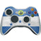 Honduras Flag Distressed Xbox 360 Wireless Controller Skin