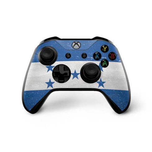 Honduras Flag Distressed Xbox One X Bundle Skin
