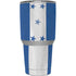 Honduras Flag Distressed Yeti 30oz Rambler Tumbler Skin