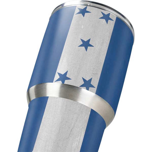 Honduras Flag Distressed Yeti 30oz Rambler Tumbler Skin