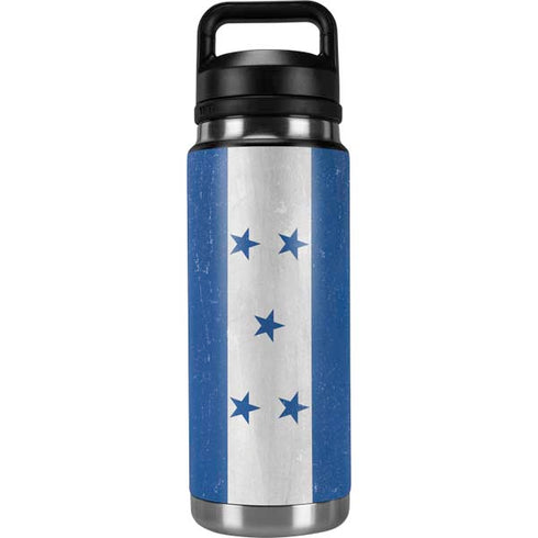 Honduras Flag Distressed YETI Rambler 26oz Bottle Skin